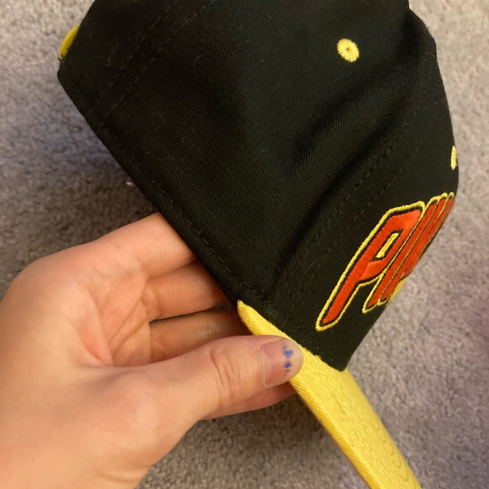 POKÉMON BLACK and YELLOW and RED OSFM SnapBack hat - Picture 4 of 11